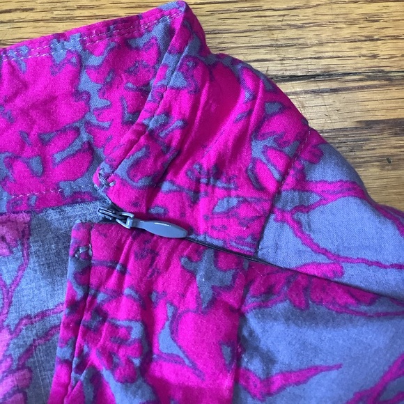 Free People Sheila pink/blue gray floral shorts, size 6 - Picture 6 of 8